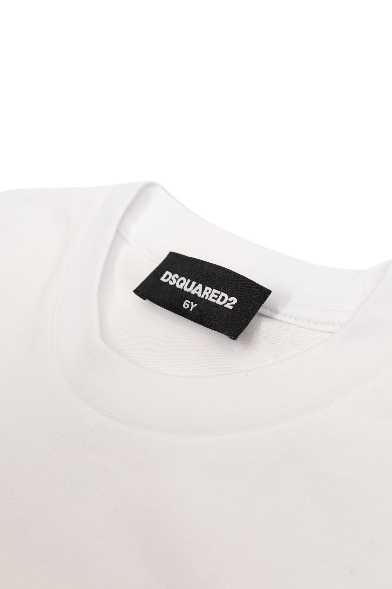 White T-shirt with logo Dsquared2 Kids - Vitkac AS